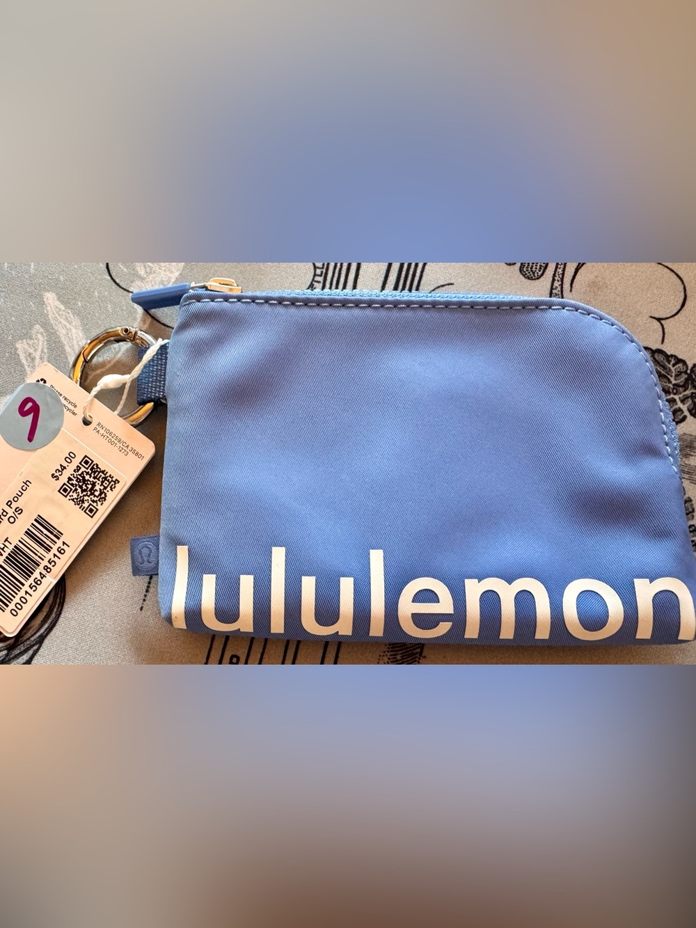 NWT LULUEMON Pouch Keychain